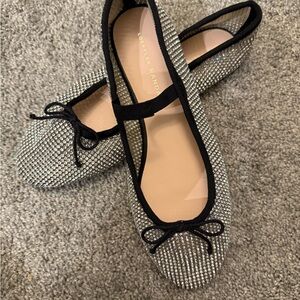 Loeffler Randall Leonie Crystal Ballet Flat